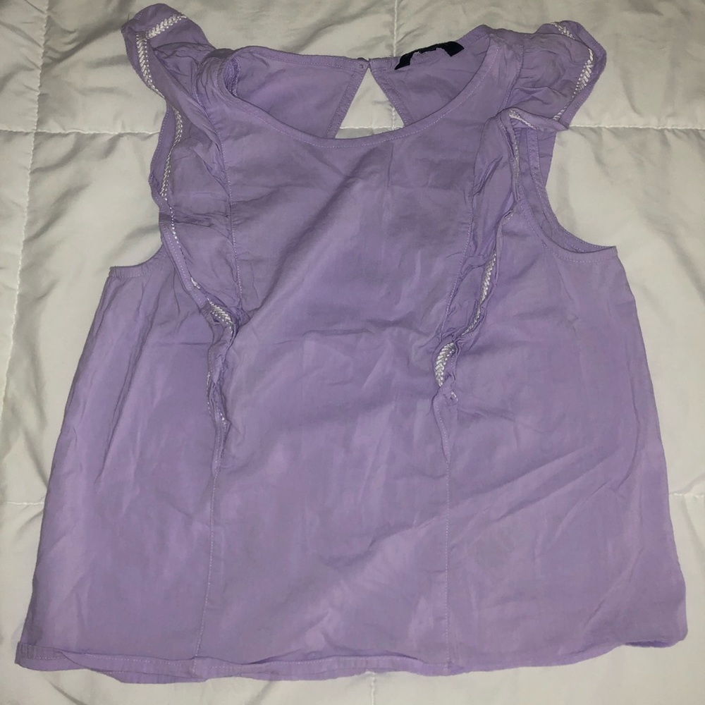 Cute lilac with ruffles perfect for spring